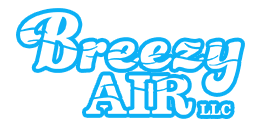 Breezy Air HVAC logo blue