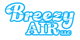 Breezy Air HVAC logo blue
